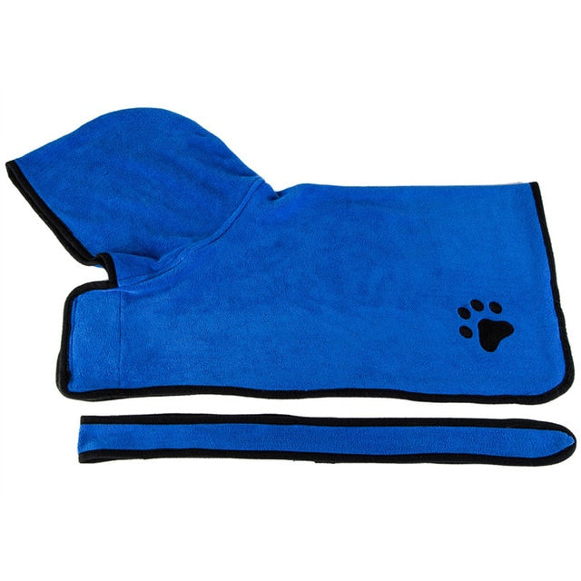 Dog Towel Robe