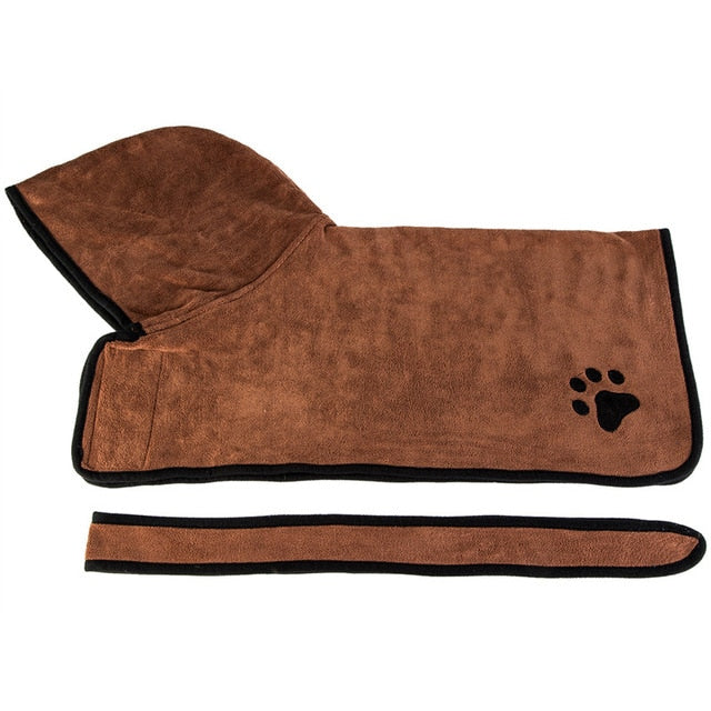 Dog Towel Robe