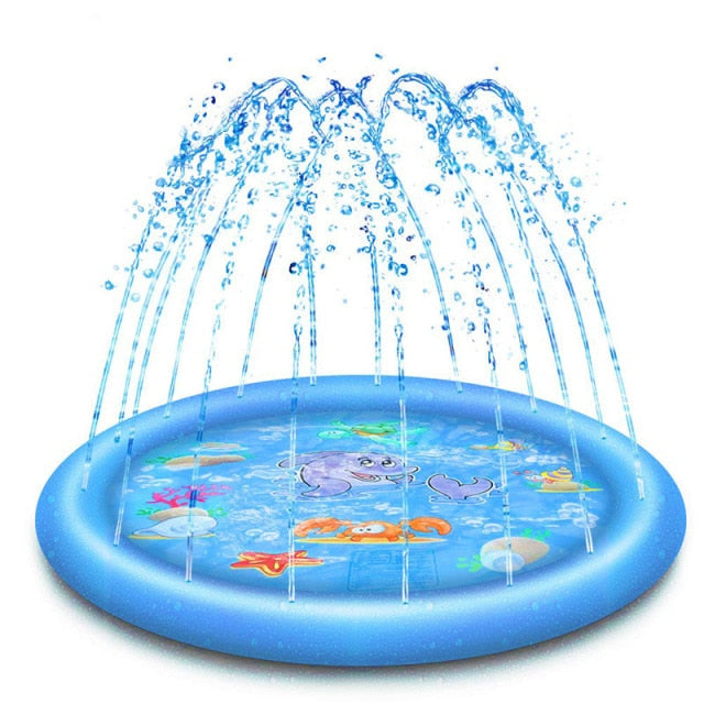 Pet Sprinkler Inflatable Water Spray Pad Mat